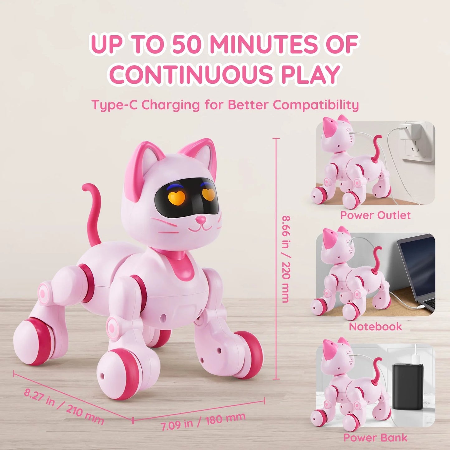 robot que habla y baila para tu gato